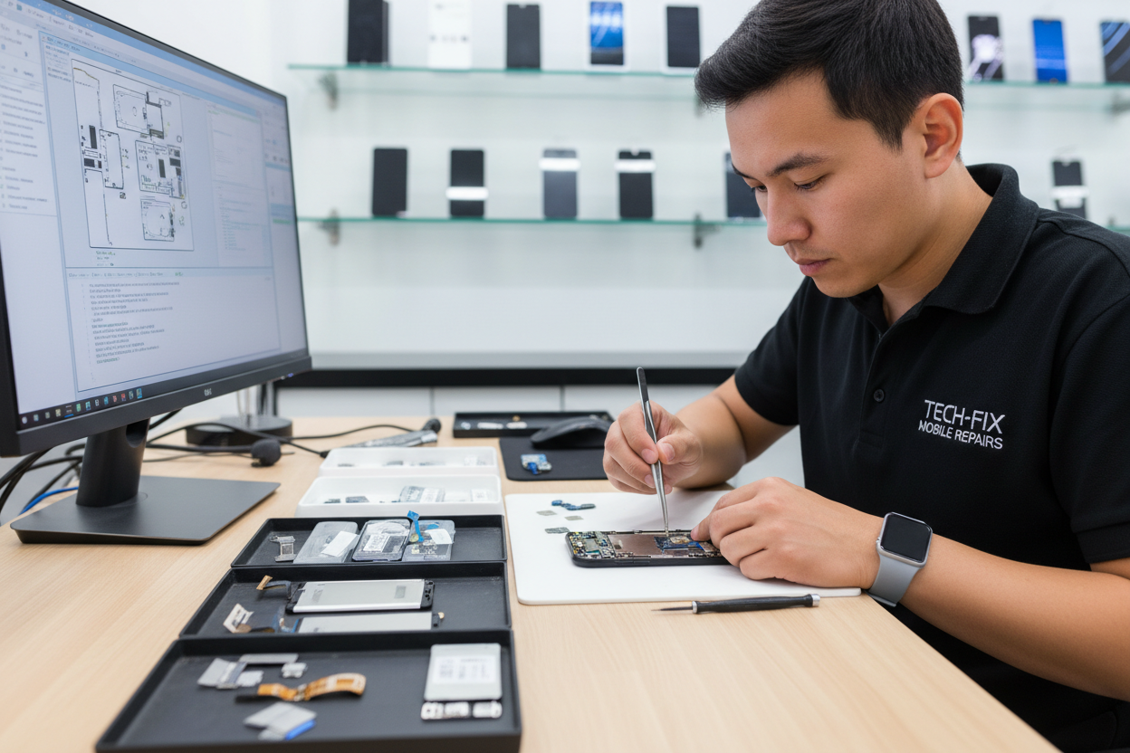 Mobile sofware repairing and hardware fixing